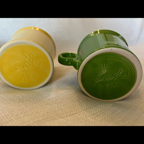 SOLD Fiestaware set of 6 mugs - Picture 3 of 4